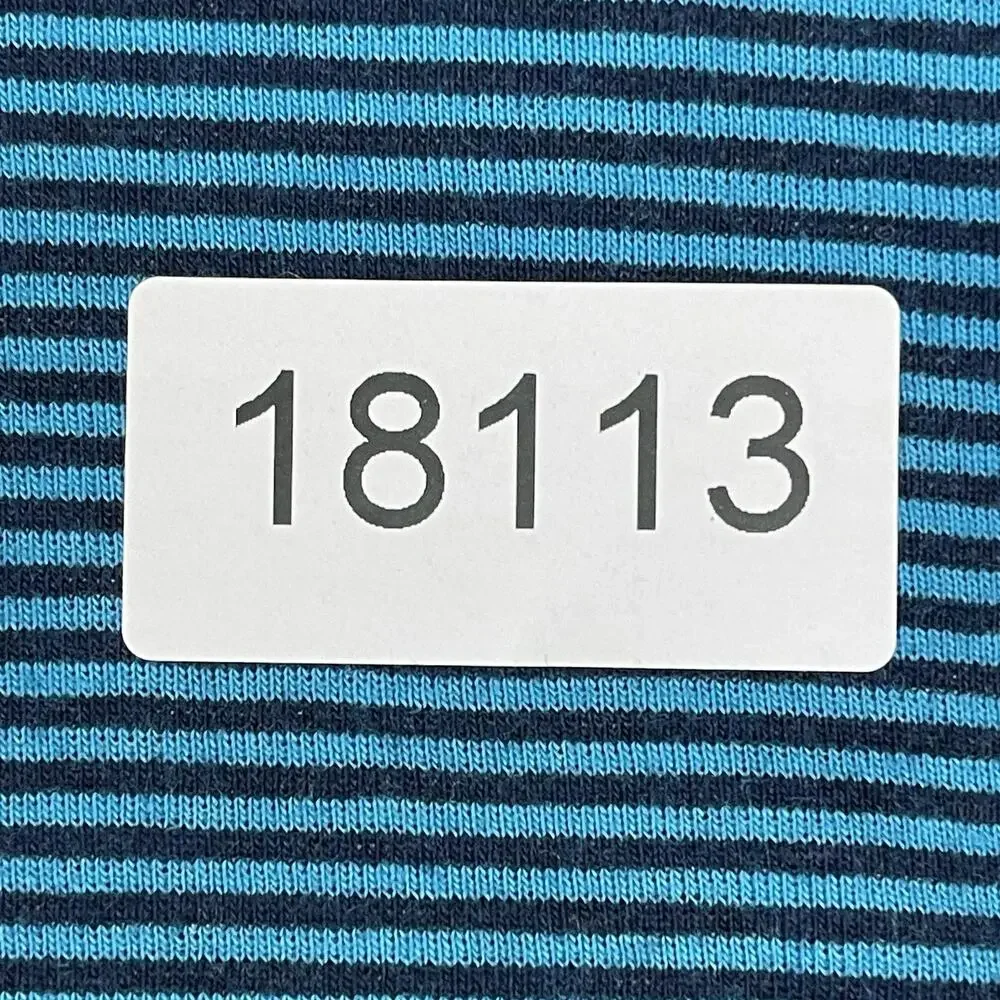 Robert Graham Sweater Mens XL Blue Striped 1/4 Zip Reversable Mock Neck Pullover